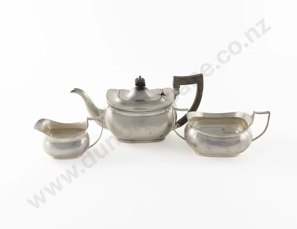 Geo V S/S 3 Piece Teaset Image 1++