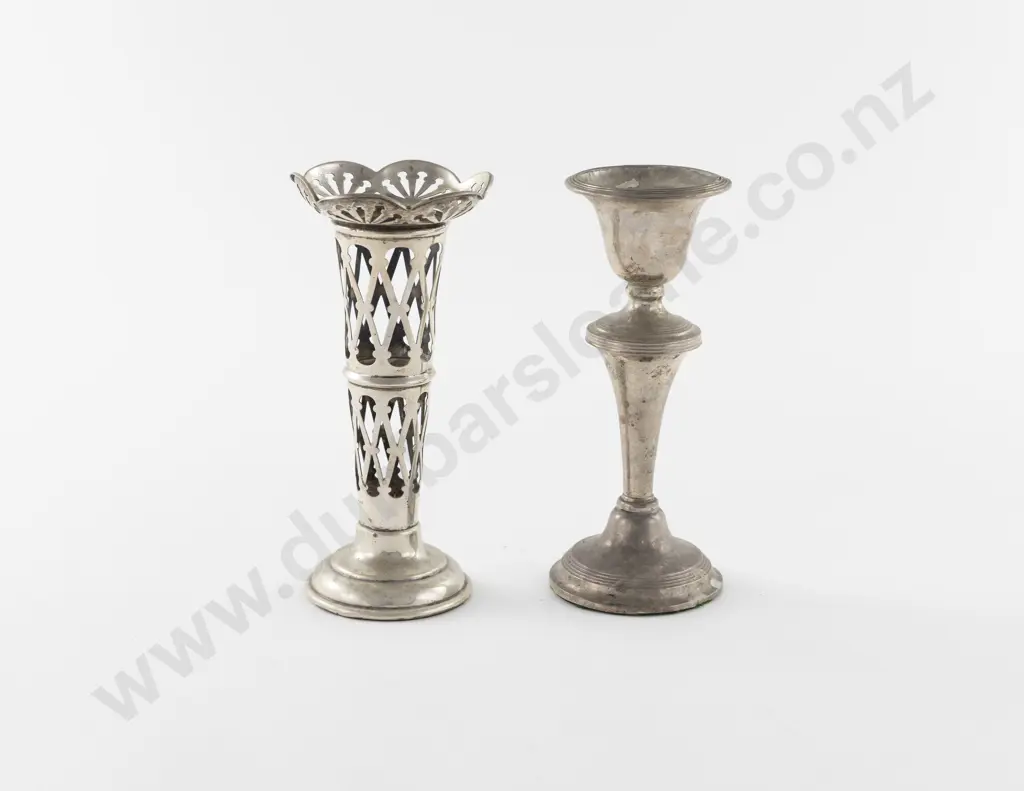 S/S Specimen Vase & Candlestick Image 1++