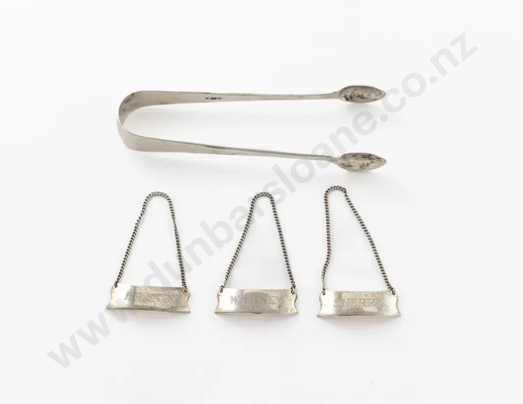 Pair Vict S/S Sugar Tongs Image 1++