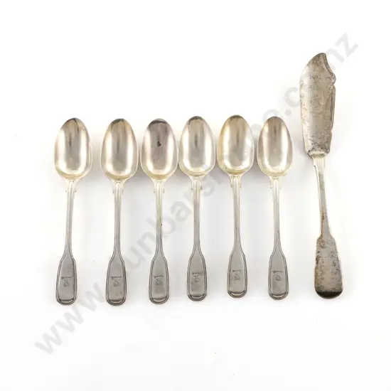 Set Of 6 Vict S/S Teaspoons