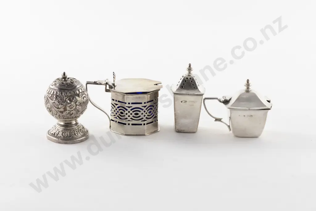 4 Various S/S Cruets Image 1++