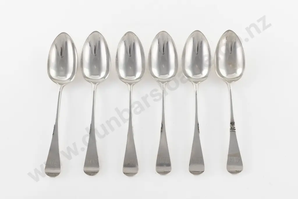 Set Of 6 Vict S/S Tablespoons Image 1++