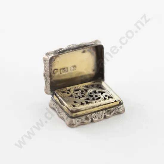 Vict S/S Miniature Vinaigrette with Pierced Grill