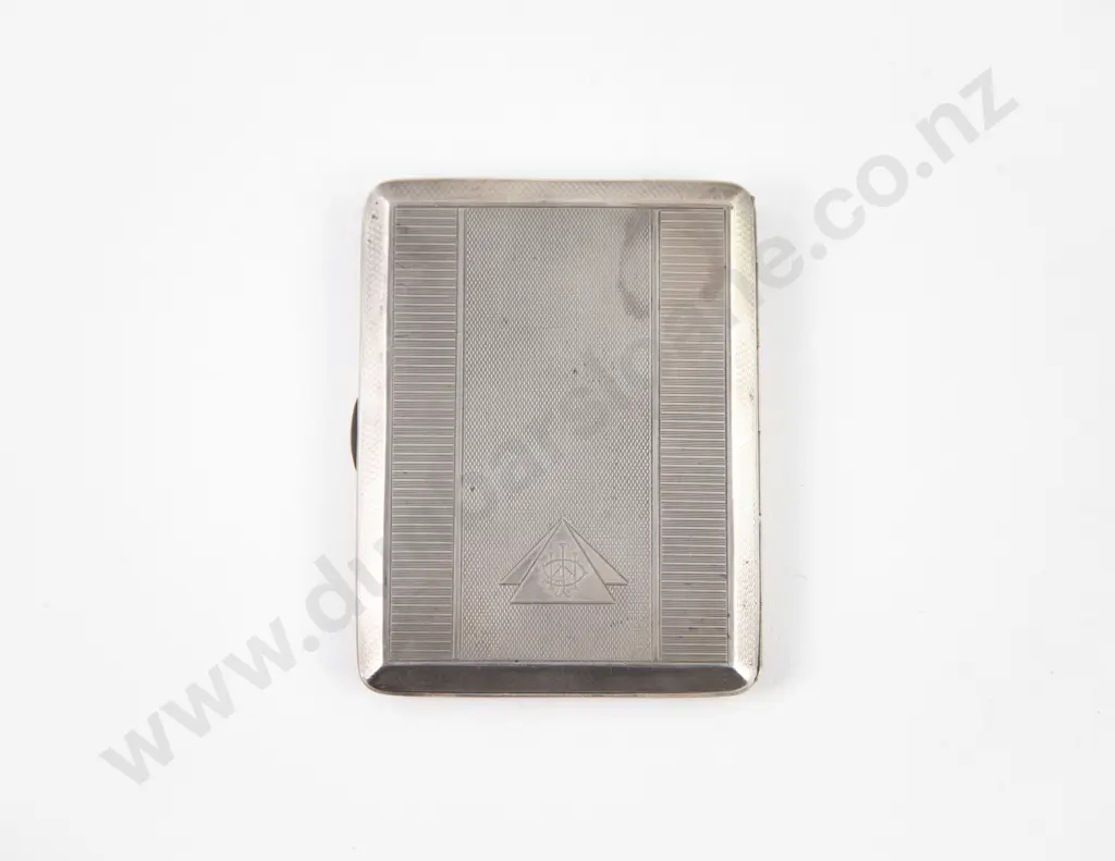 Geo V S/S Cigarette Case Image 1++