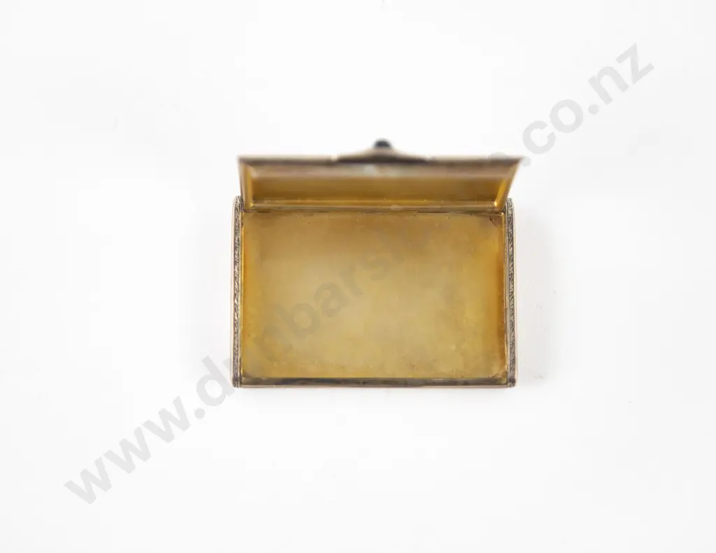 Early C20th 935 European Silver Card Case Image 1++