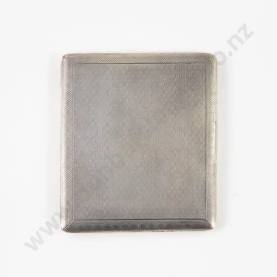 Geo V S/S Cigarette Case by The Goldsmiths & Silversmiths Company