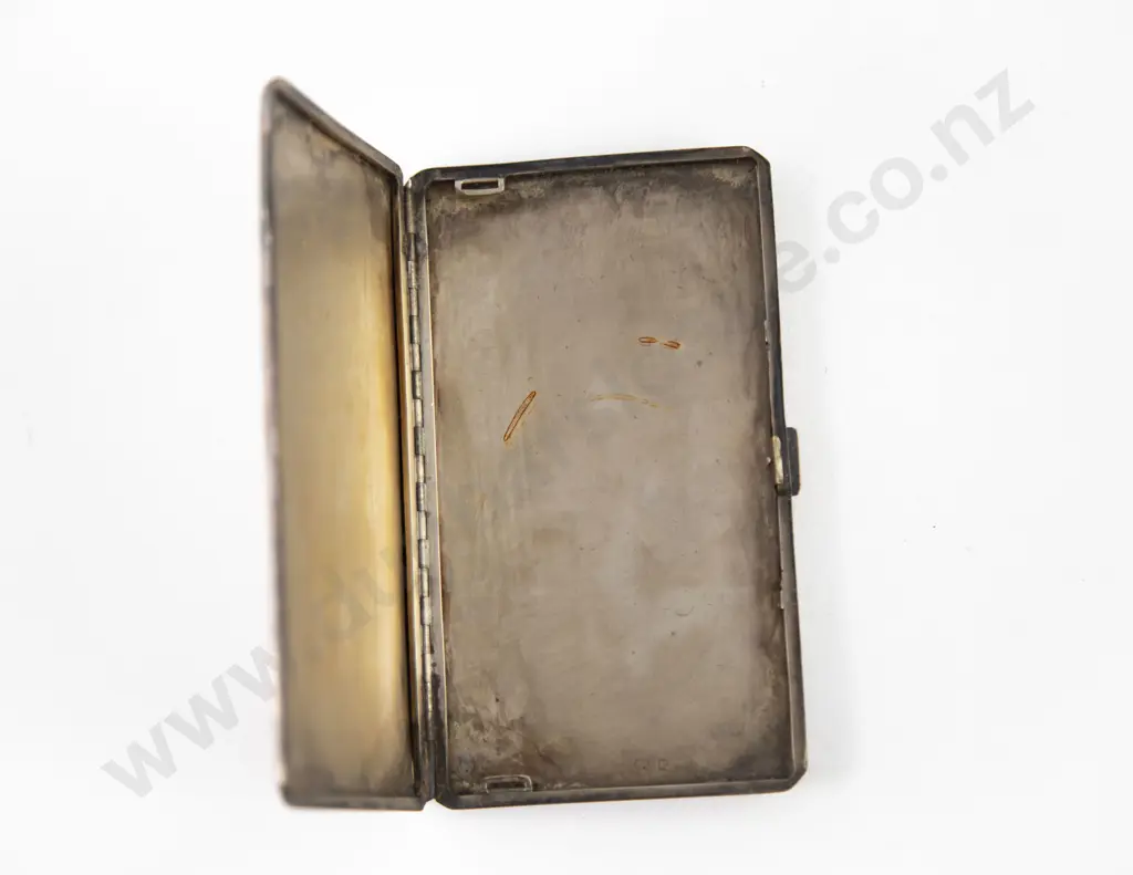 Geo VI S/S Cigarette Case Image 1++