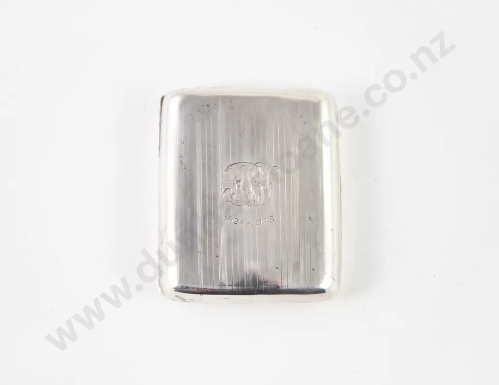 Geo V S/S Cigarette Case Image 1++
