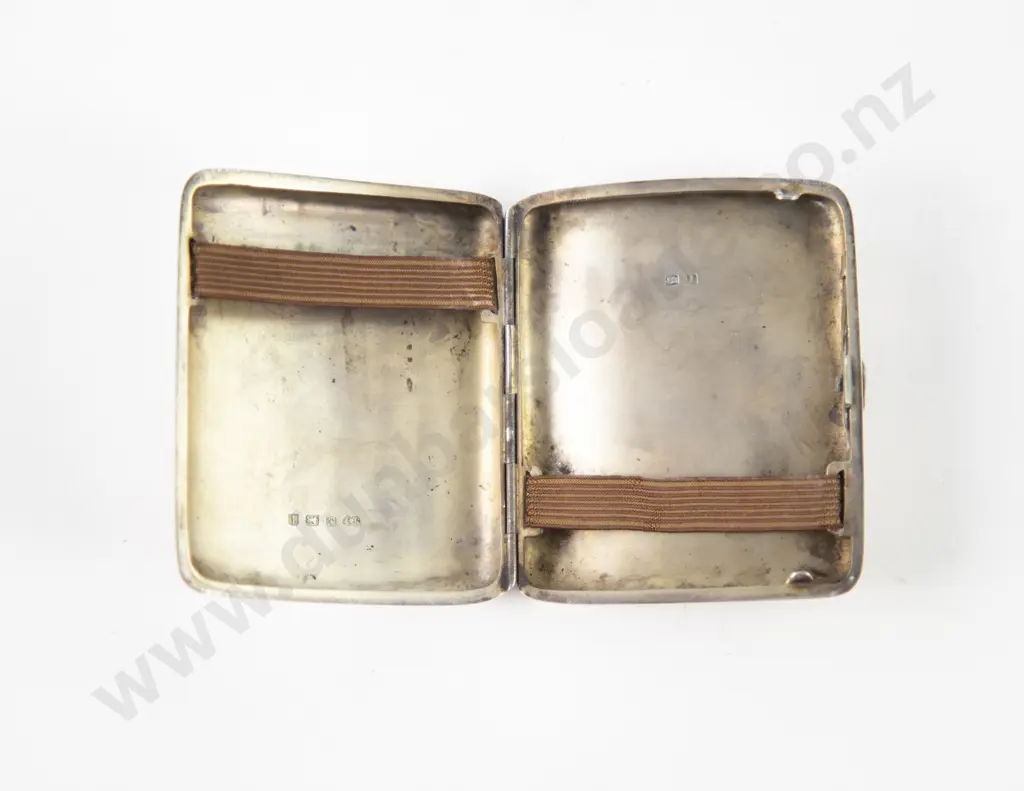 Geo V S/S Cigarette Case Image 1++