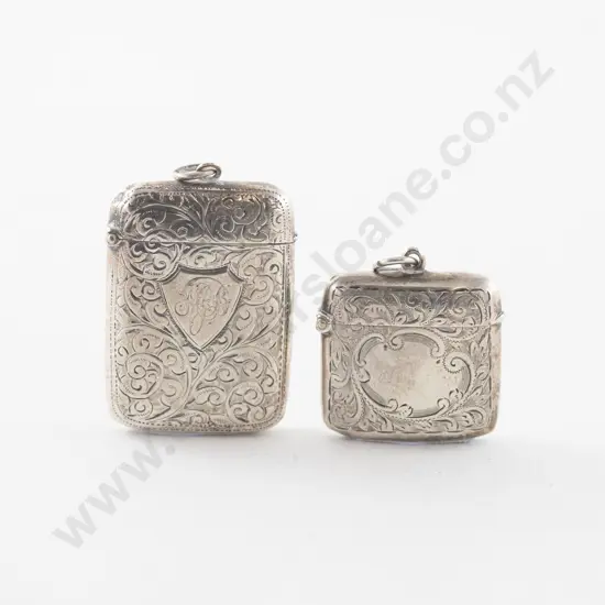 Two EdwVII S/S All Engraved Vestas