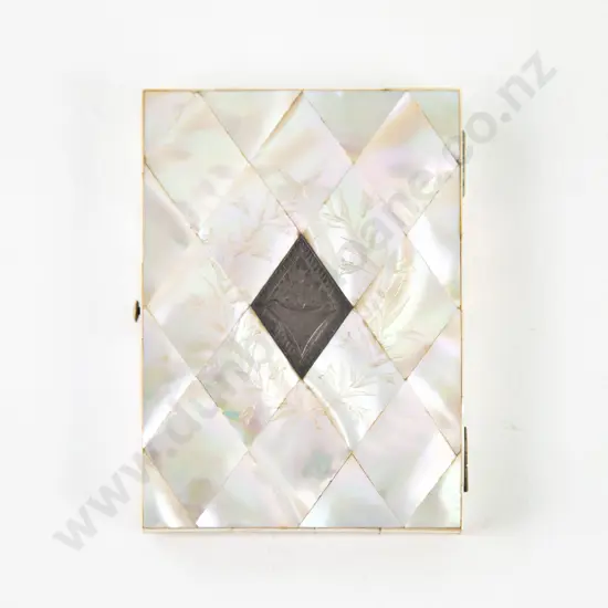 Victorian MOP Calling Card Case