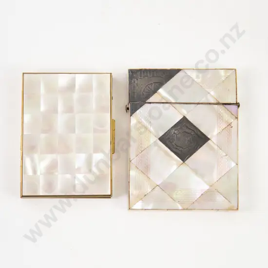 Victorian MOP Calling Card Case