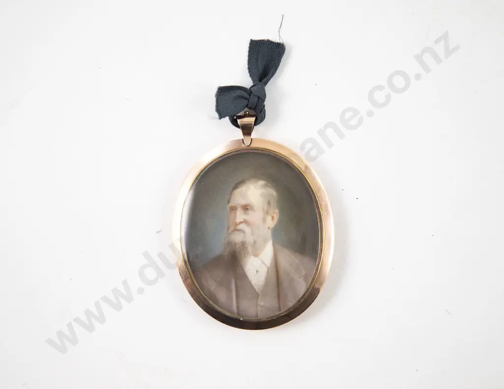 C19th Portrait Miniature of Henry Thomas George Fitzgerald Image 1++