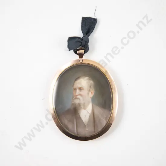 C19th Portrait Miniature of Henry Thomas George Fitzgerald