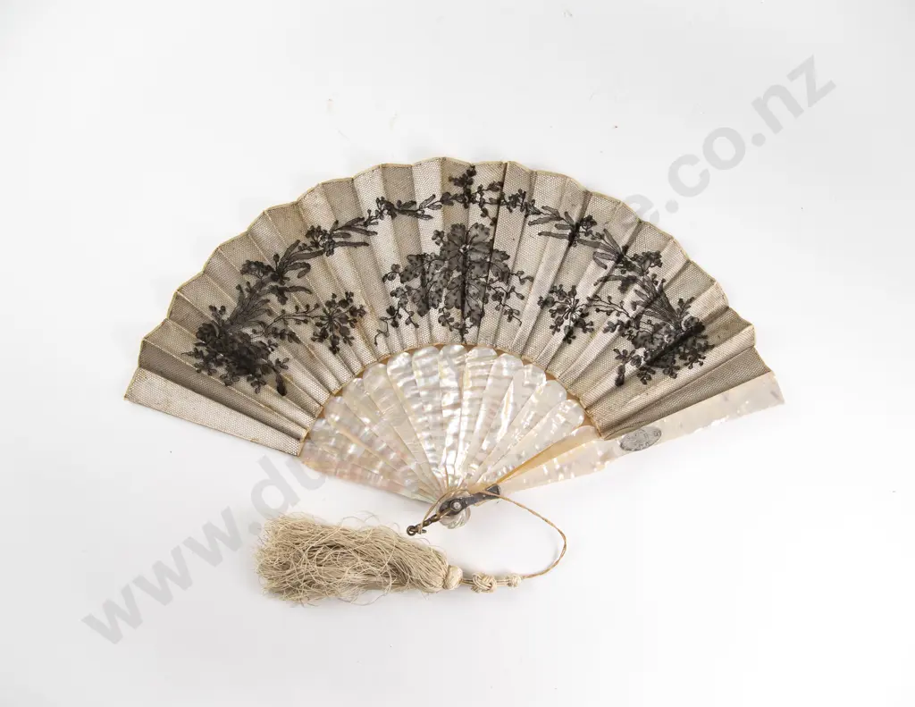 Two C19th Fans Image 1++