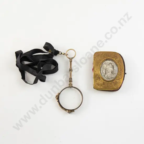 Victorian Gold Plated Lorgnettes