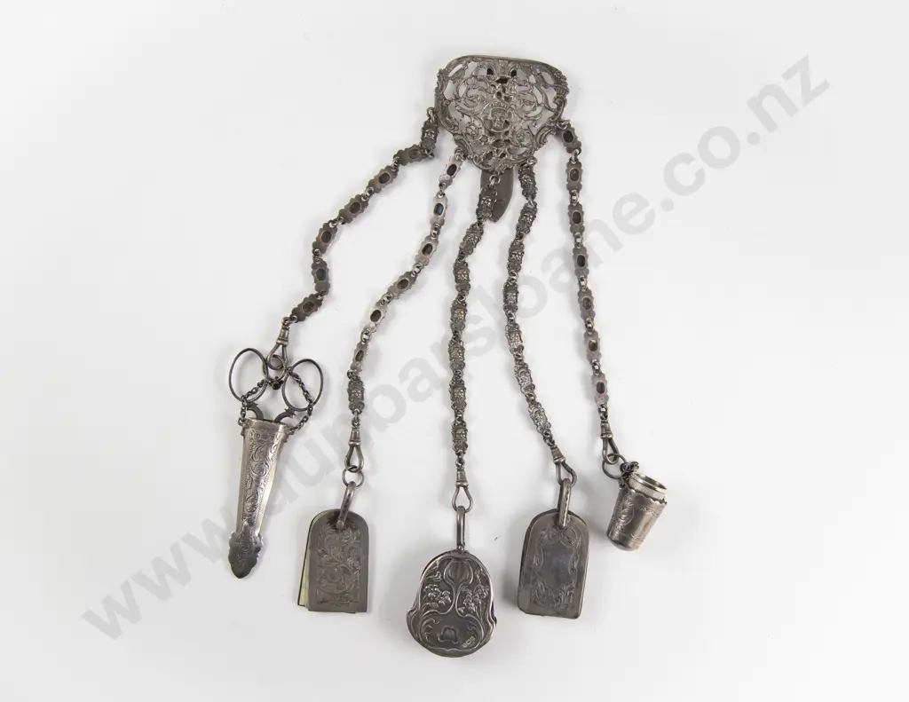 Victorian S/S Chatelaine Image 1++