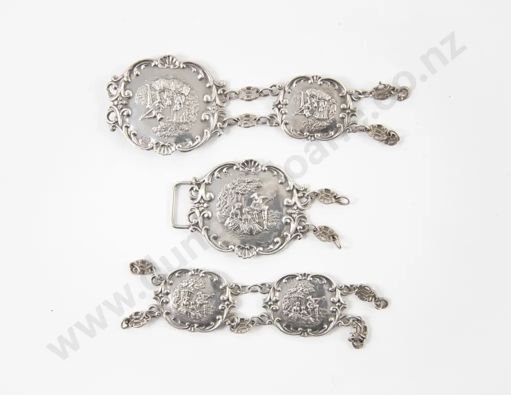 Edw VII S/S Belt Buckle Image 1++