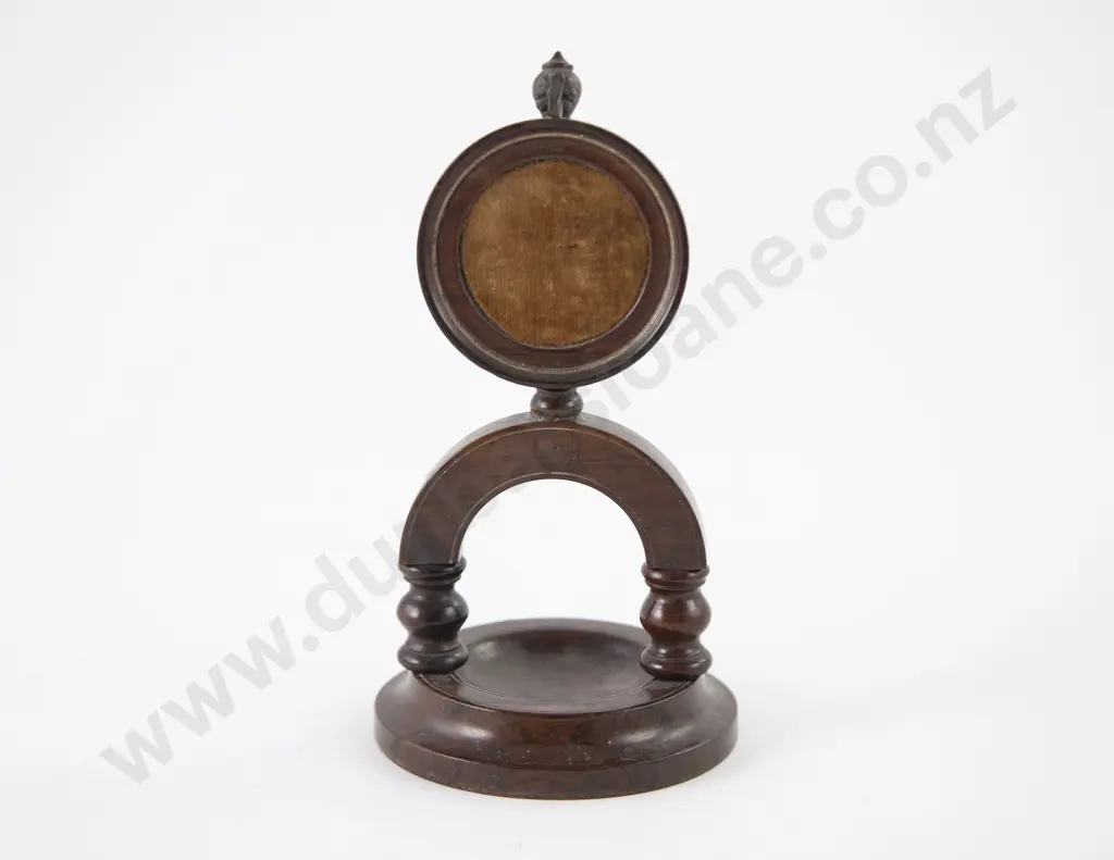 Victorian Rosewood Pocket Watch Stand Image 1++