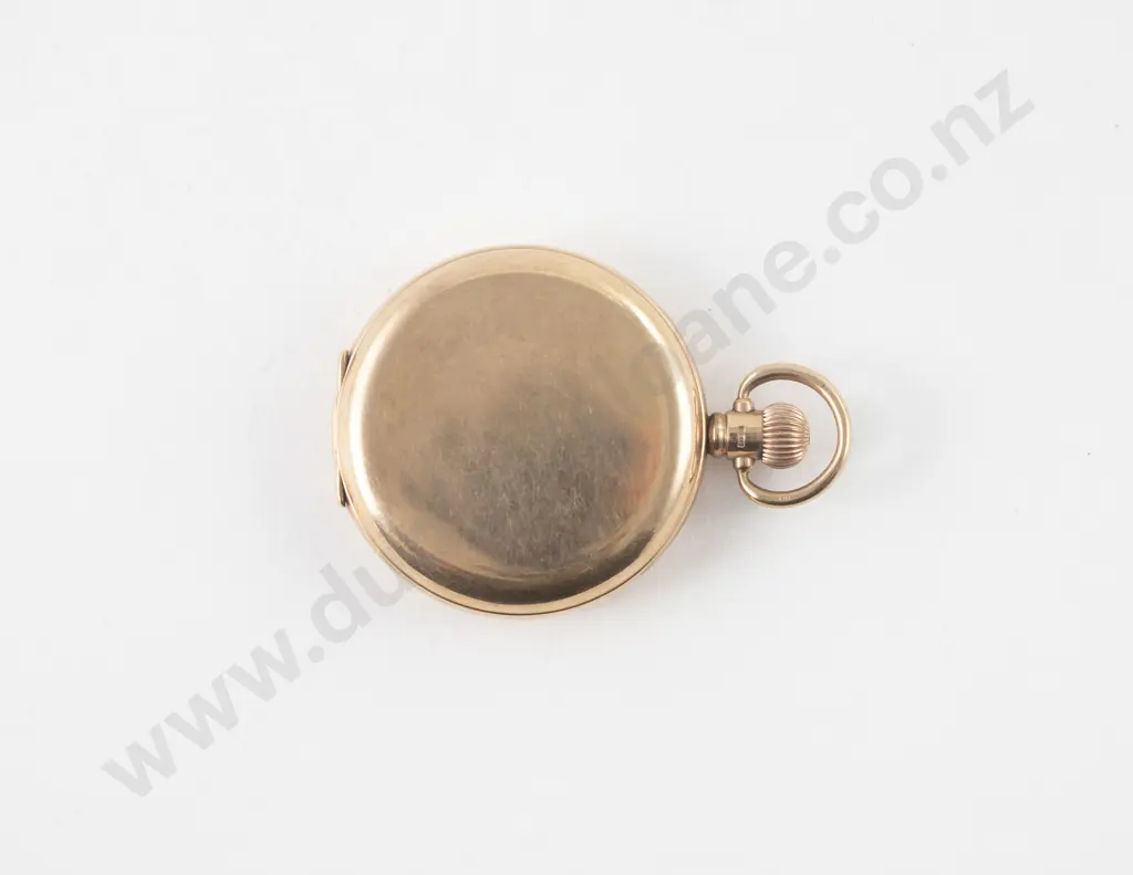 Waltham 9ct Hunter Cased Lever Wind Pocket Watch Image 1++