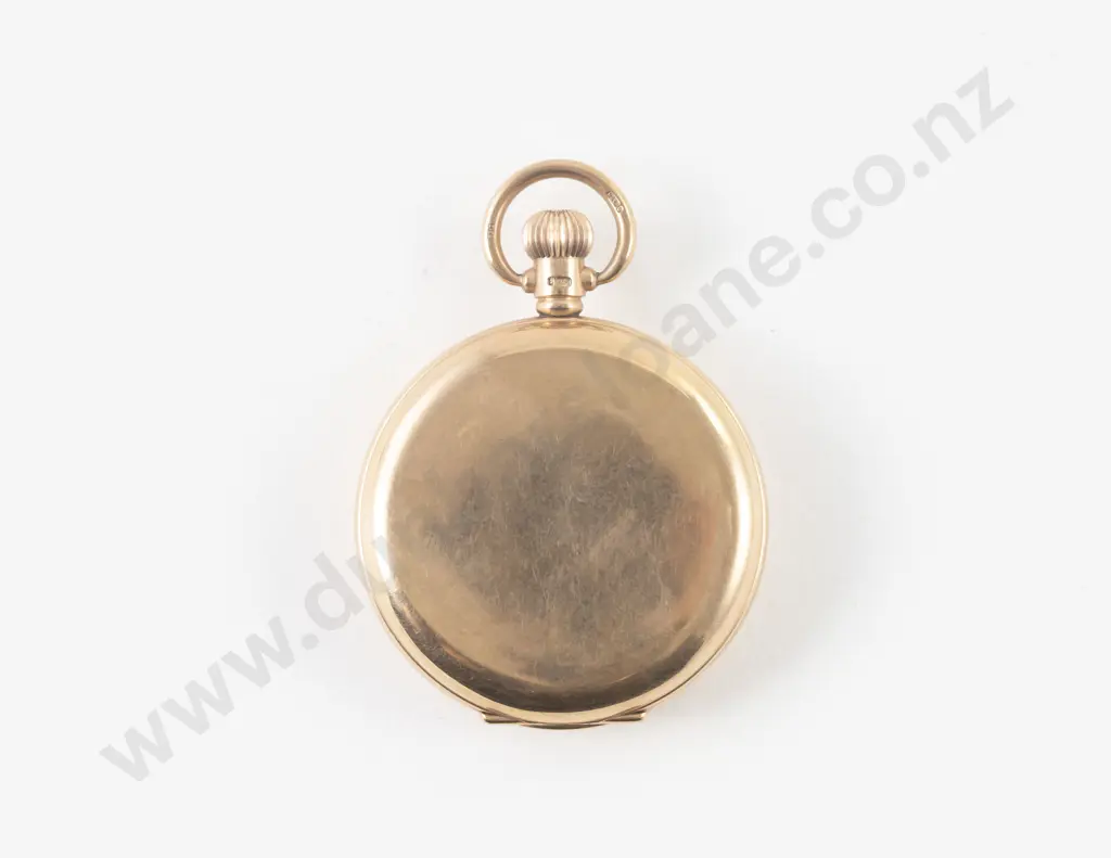 Waltham 9ct Hunter Cased Lever Wind Pocket Watch Image 1++