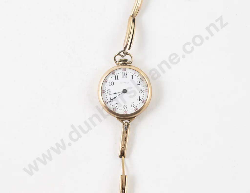 Waltham 14ct Vintage Ladies Wrist Watch Image 1++