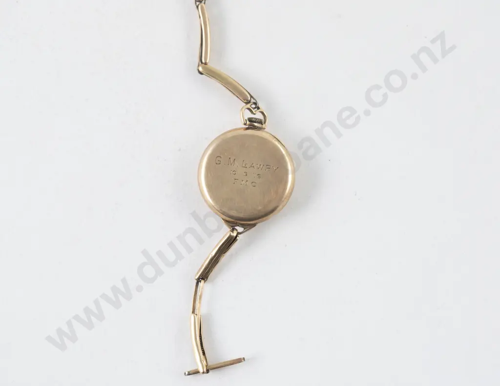 Waltham 14ct Vintage Ladies Wrist Watch Image 1++