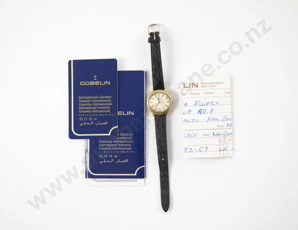 C1981 Gubelin Jubilé 18ct Cased Ladies Manual Wind Wrist Watch Image 1++