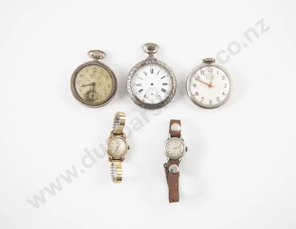 Two Westcox Pocket Ben Open Face Lever Wind Pocket Watches Image 1++
