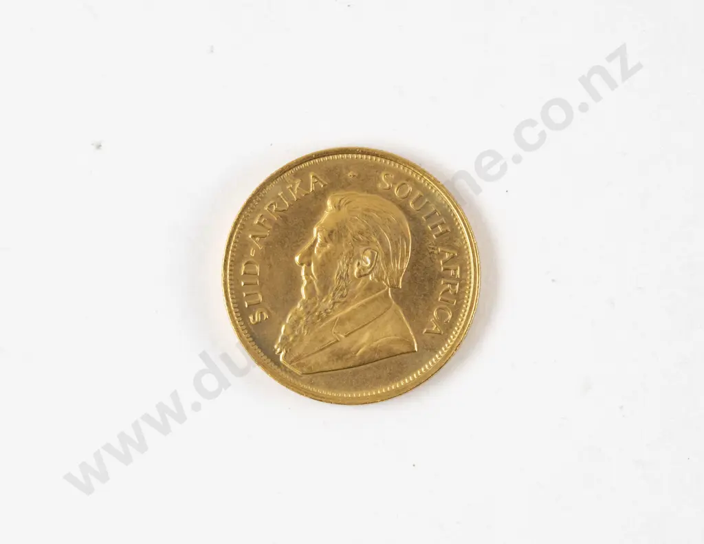 South Africa 1975 Krugerrand 1oz Fine Gold Coin Image 1++