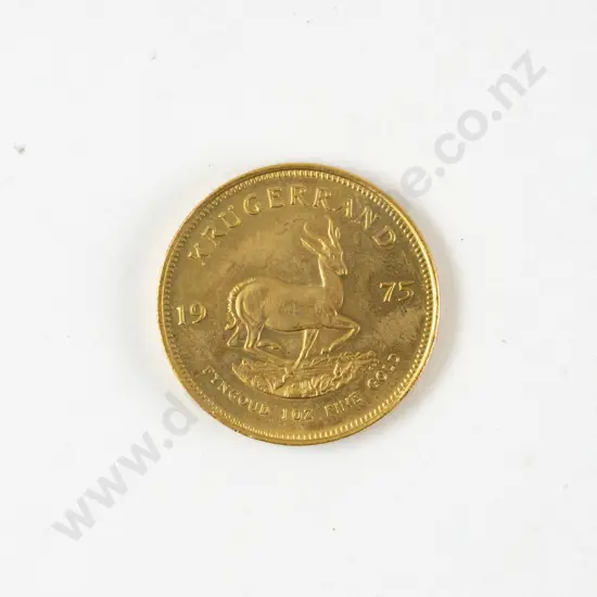 South Africa 1975 Krugerrand 1oz Fine Gold Coin