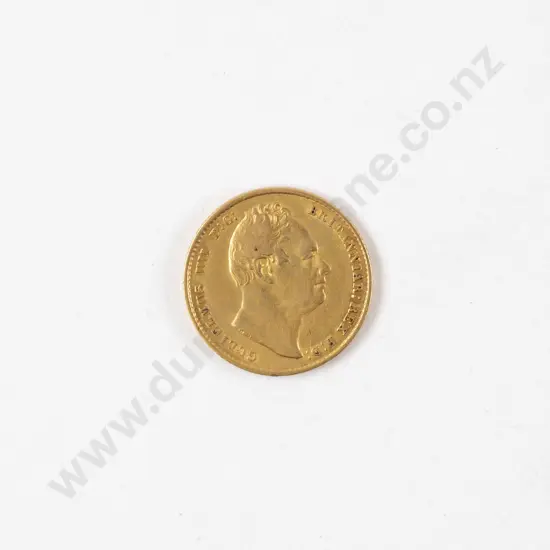 WmIV 1832 Full Gold Sovereign