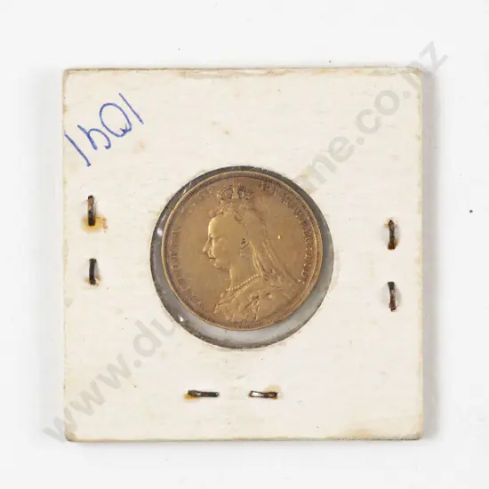 Victorian 1890 Gold Sovereign