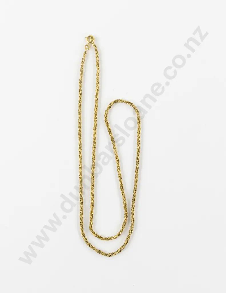 9ct Fancy Link Neck Chain Image 1++