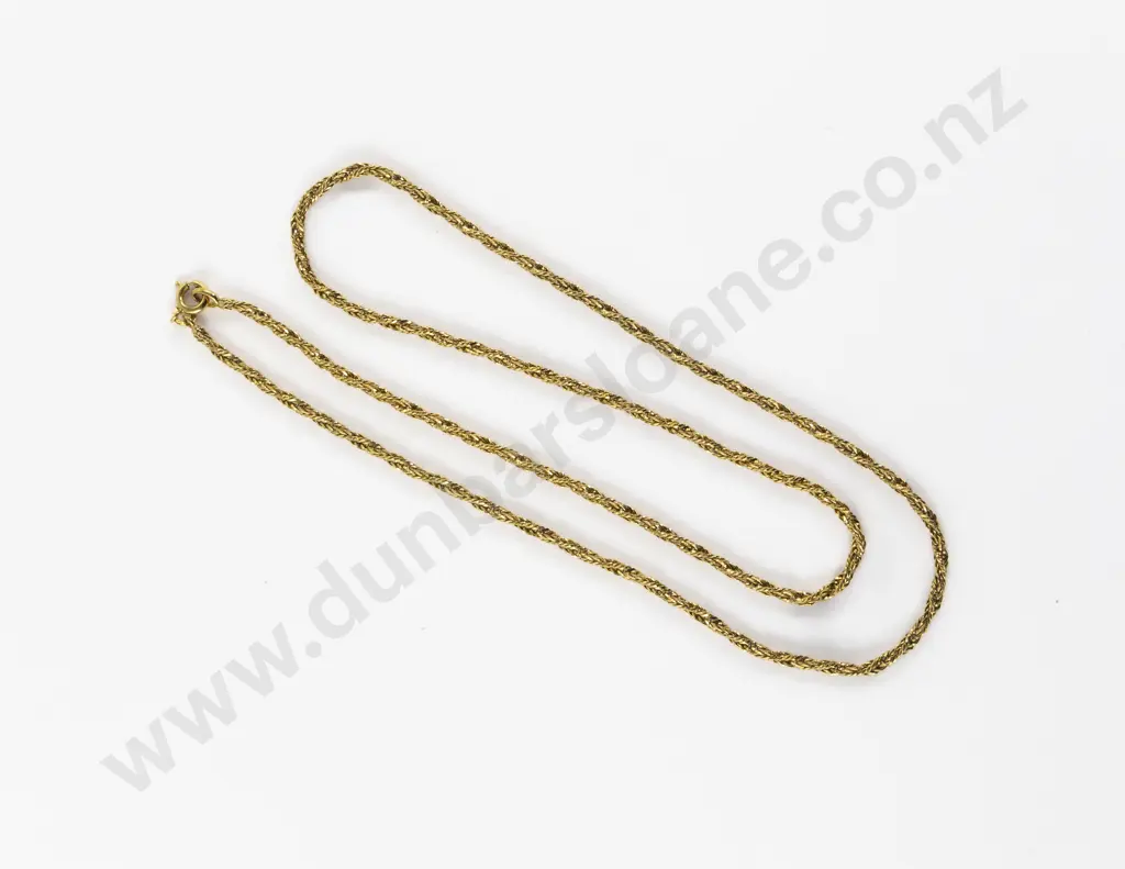 9ct Fancy Link Neck Chain Image 1++