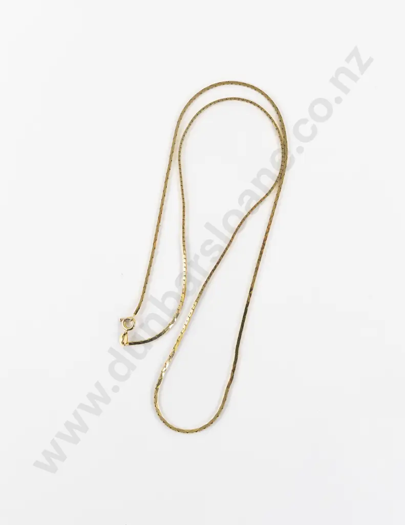 9ct Snake Link Neck Chain Image 1++