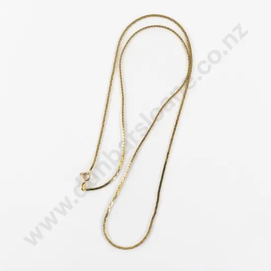 9ct Snake Link Neck Chain