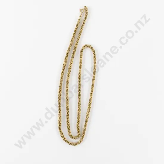 9ct Fancy Link Neck Chain