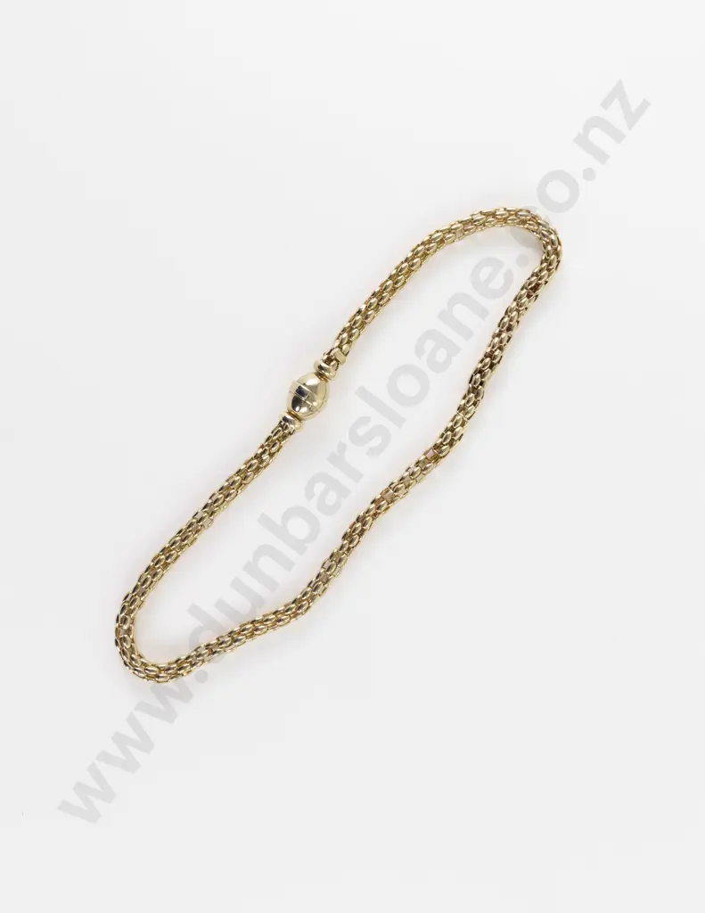 9ct Fancy Multi-Trace Link Neck Chain Image 1++