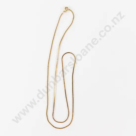 9ct Box Link Neck Chain