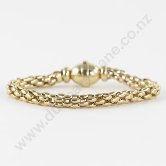 9ct Fancy Link Bracelet