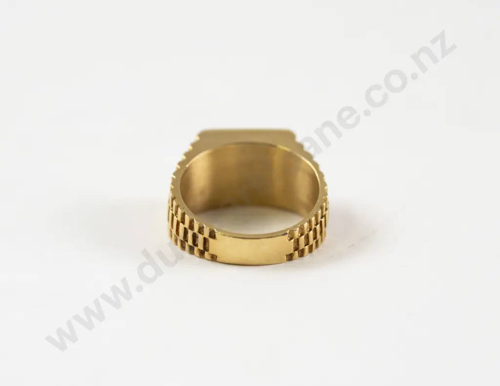 18ct Twelve Stone Diamond Gents Dress Ring Image 1++