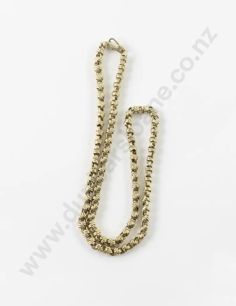 9ct Fancy Mixed Trace Link Neck Chain Image 1++