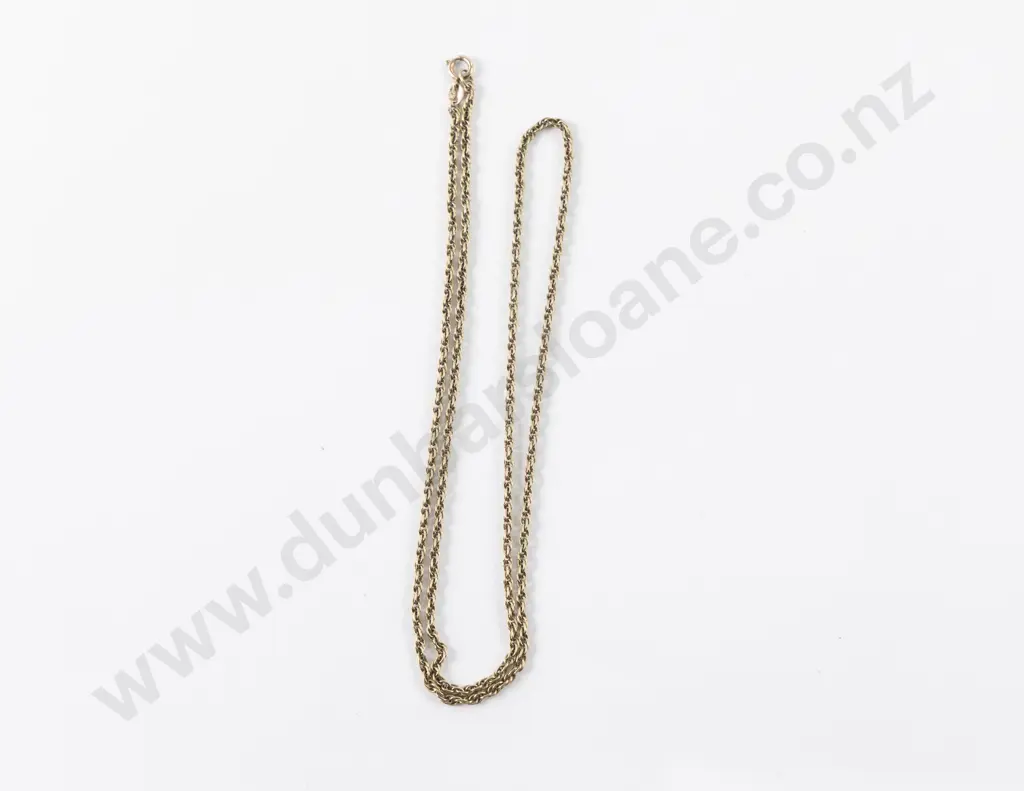 9ct Trace Link Neck Chain Image 1++