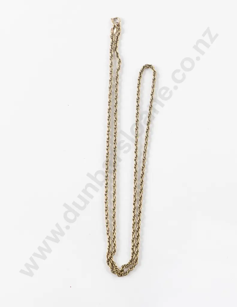 9ct Trace Link Neck Chain Image 1++