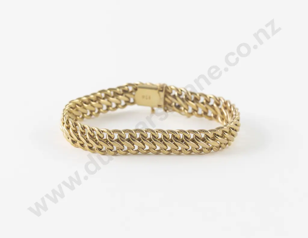 9ct Fancy Link Bracelet Image 1++