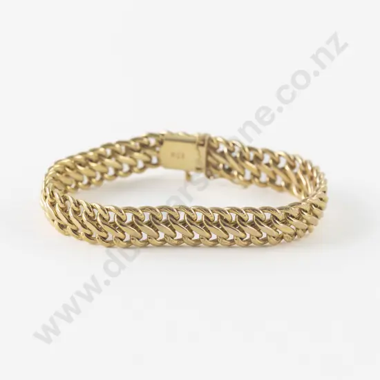 9ct Fancy Link Bracelet
