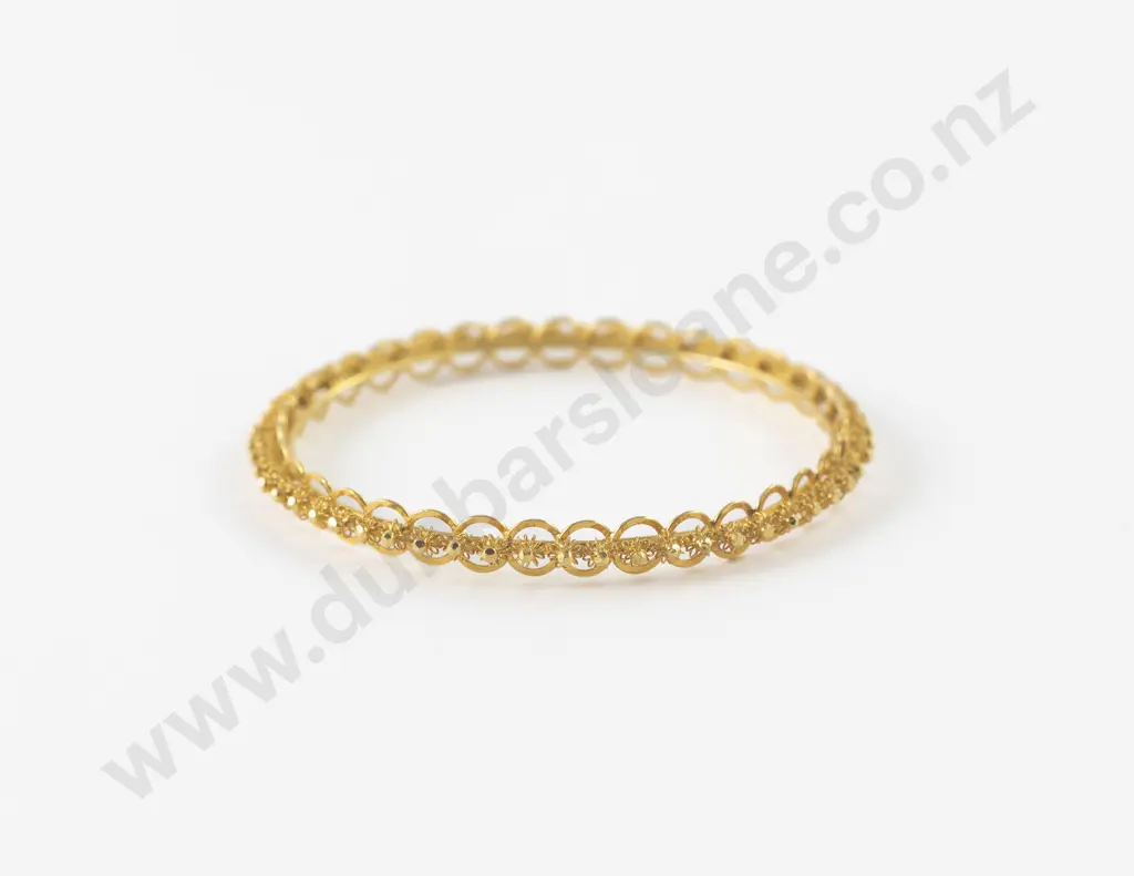 20ct Fancy Cut Bangle Image 1++