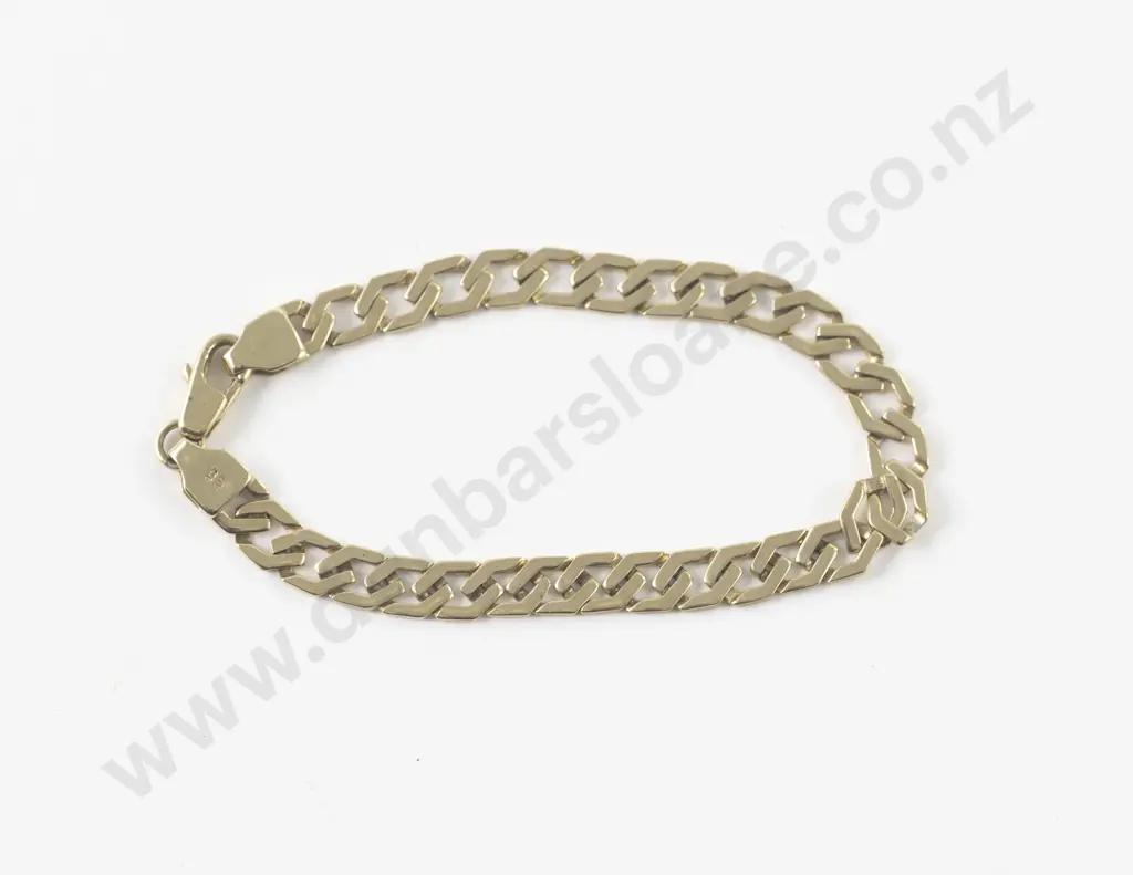9ct Fancy Link Bracelet Image 1++
