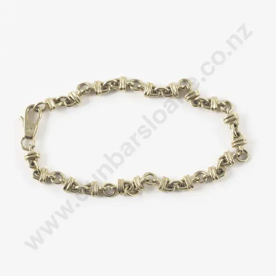 9ct Fancy Link Bracelet